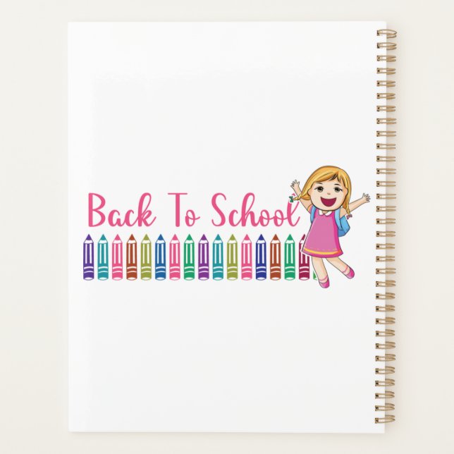 Agenda volver a la escuela (Reverso)