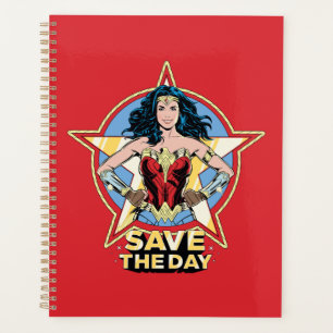 Agenda W84 Salvar el día de la mujer maravilla del arte
