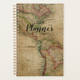 Agenda Wanderlust World Map Traveller Planner