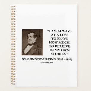 Agenda Washington Irving Siempre A Pérdida Cree Historias