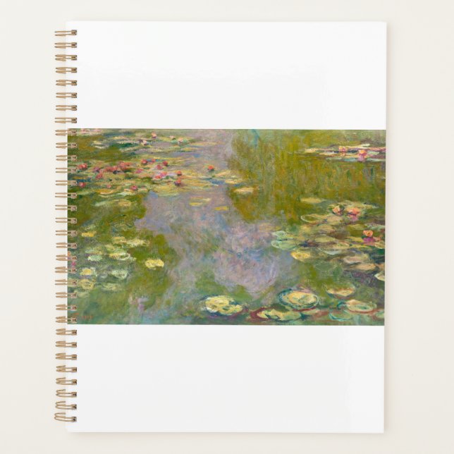 Agenda Water Lilies by Claude Monet (Anverso)