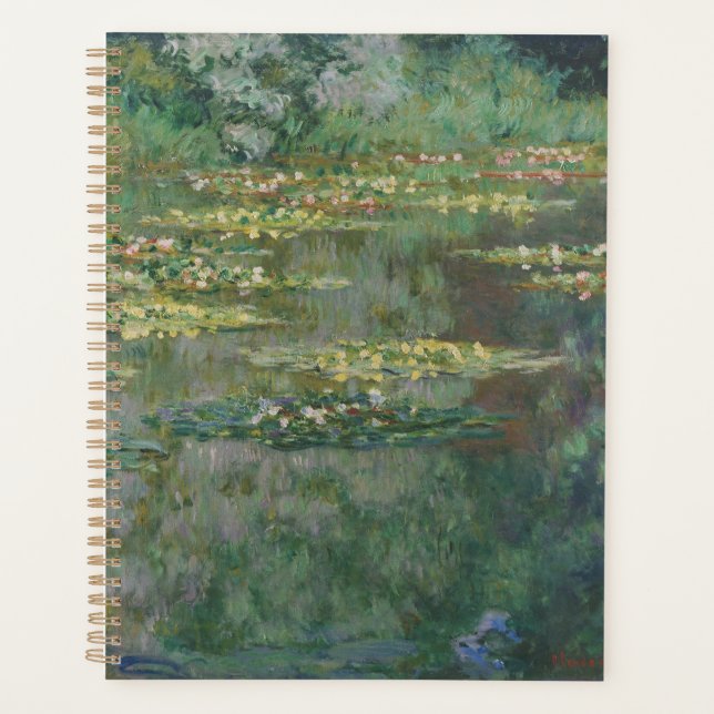Agenda Water Lily Pond Monet 1904 (Anverso)