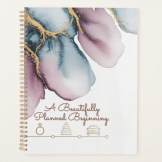 Agenda Watercolour Timeline | Artistic Wedding Design