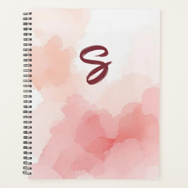 Agenda Watercolour Wash Initial (Anverso)