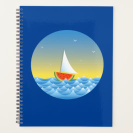 Agenda Watermelon Sailboat Planner