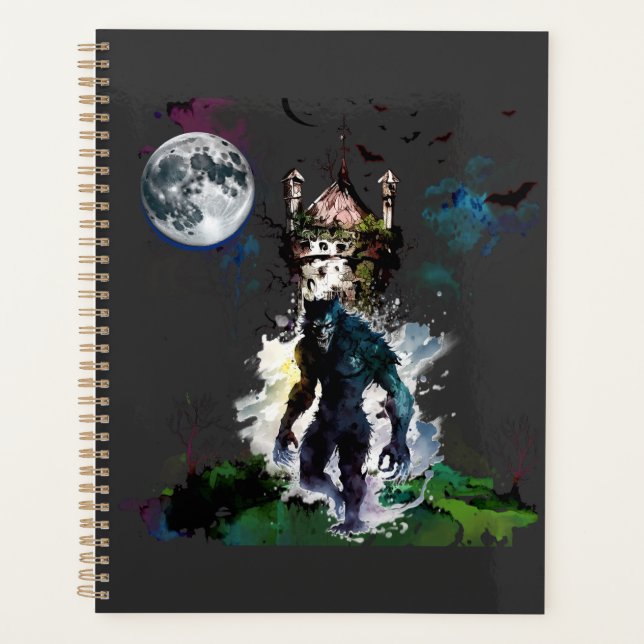 Agenda Werewolf Full Moon (Anverso)