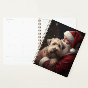 Agenda Wheaton Terrier Con Navidades festivos de Santa Cl