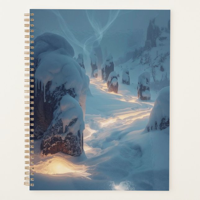 Agenda Where Light Wanders in Winter (Anverso)