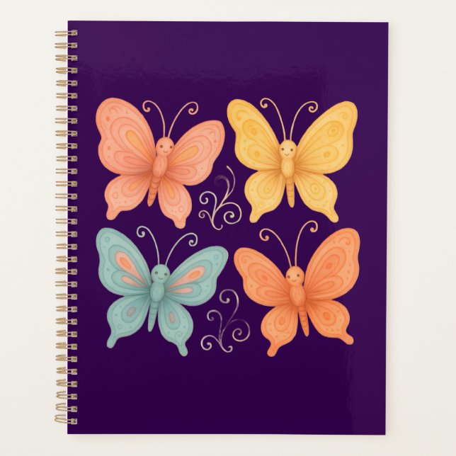 Agenda Whimsical Butterflies  (Anverso)