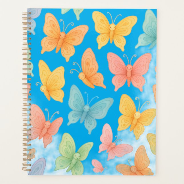 Agenda "Whimsical Butterflies" Tote (Anverso)