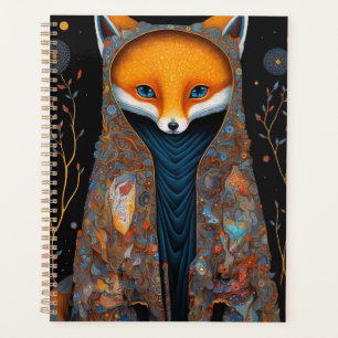 Agenda Whimsical Fox Woodland Fantasy Art Planner