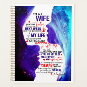 Agenda Wife Gift Carta A Mi Esposa Amor Por Esposo