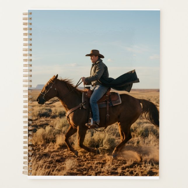 Agenda Wild West Planner (Anverso)