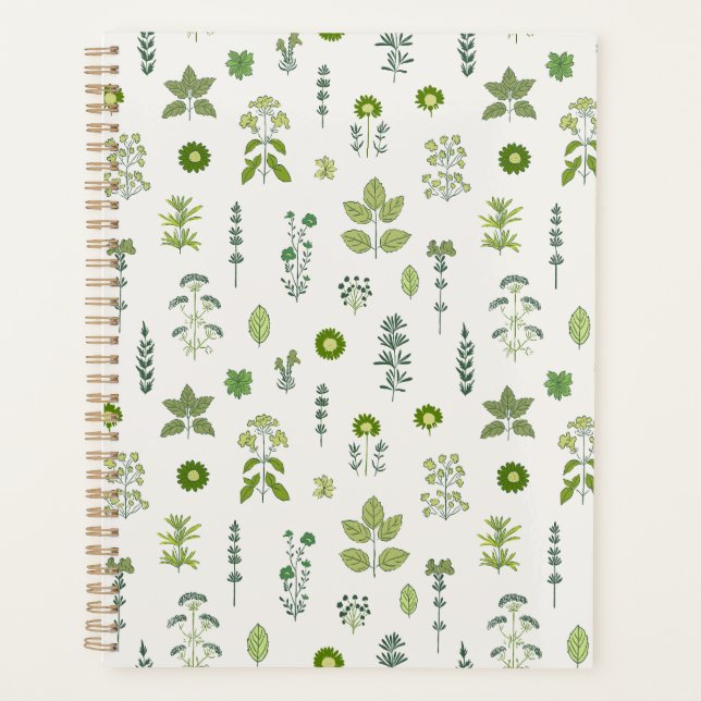 Agenda Wild Whimsy Green (Anverso)