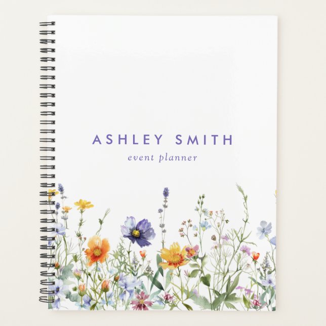 Agenda Wildflower Planner (Anverso)