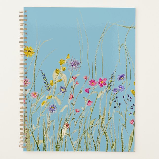 Agenda Wildflower Planner (Anverso)