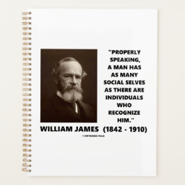 Agenda William James Many Social Selves Quote