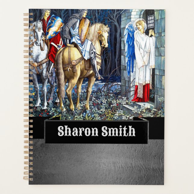 Agenda William Morris Angel Art Personalizado (Anverso)