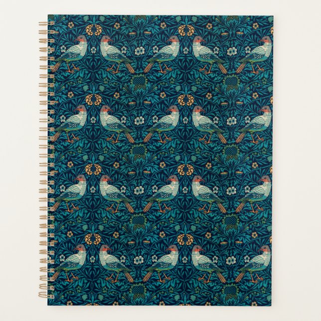 Agenda William Morris - Empalmamiento de patrones florale (Anverso)