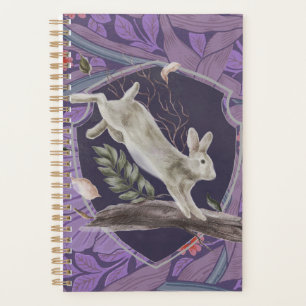 Agenda William Morris Forest Rabbit Floral Art Nouveau