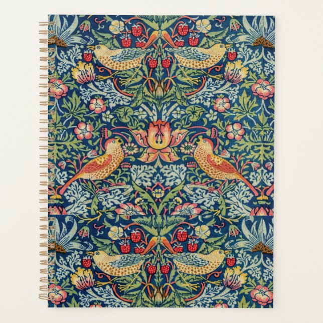 Agenda William Morris - Ladrón de fresas (Anverso)