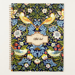 Agenda William Morris, Ladrón de fresas, PLANTILLA,