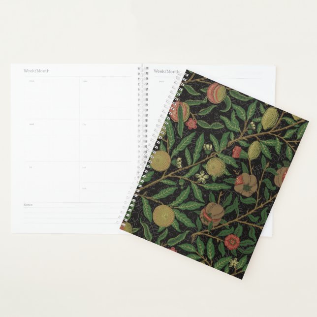 Agenda William Morris Pomegranate Classic Fruit (Demostración)