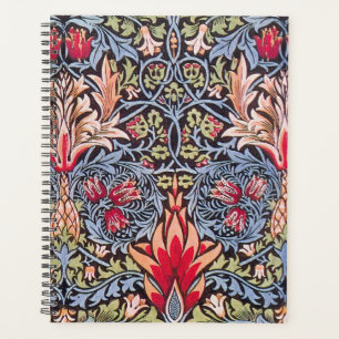 Agenda William Morris Snakeshead Art Nouveau floral