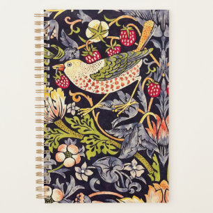Agenda William Morris Strawberry Thief Floral Art Nouveau
