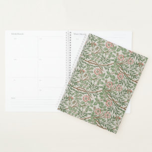 Agenda William Morris Sweetbriar Floral Art Nouveau