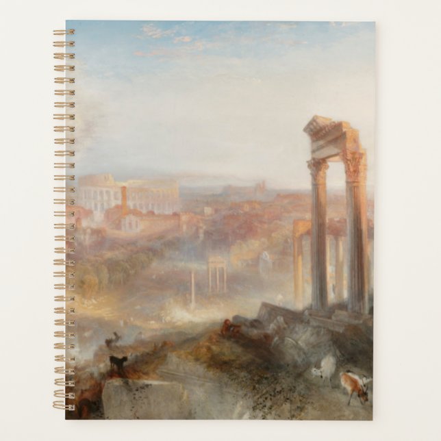 Agenda William Turner British - Roma-Campo Vaccino modern (Anverso)