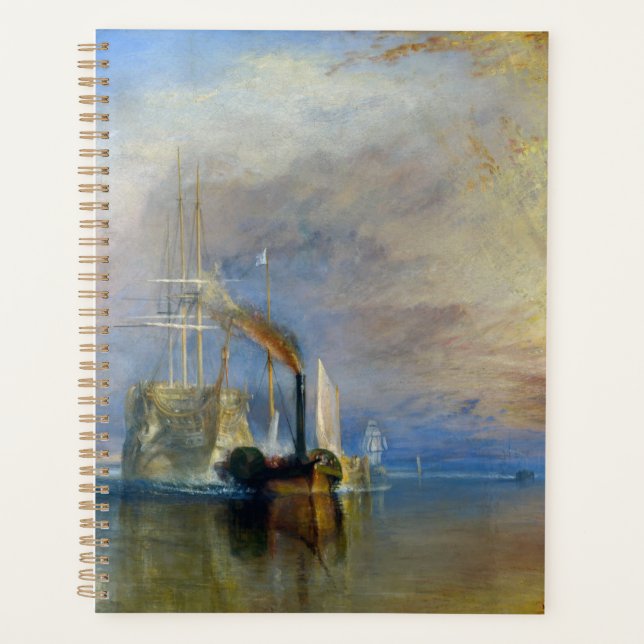 Agenda William Turner - El temerario de la lucha (Anverso)