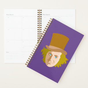 Agenda Willy Wonka Stenciled Face Graphic