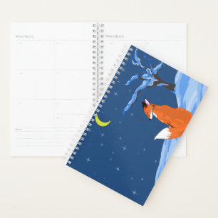 Agenda Winter Night Fox