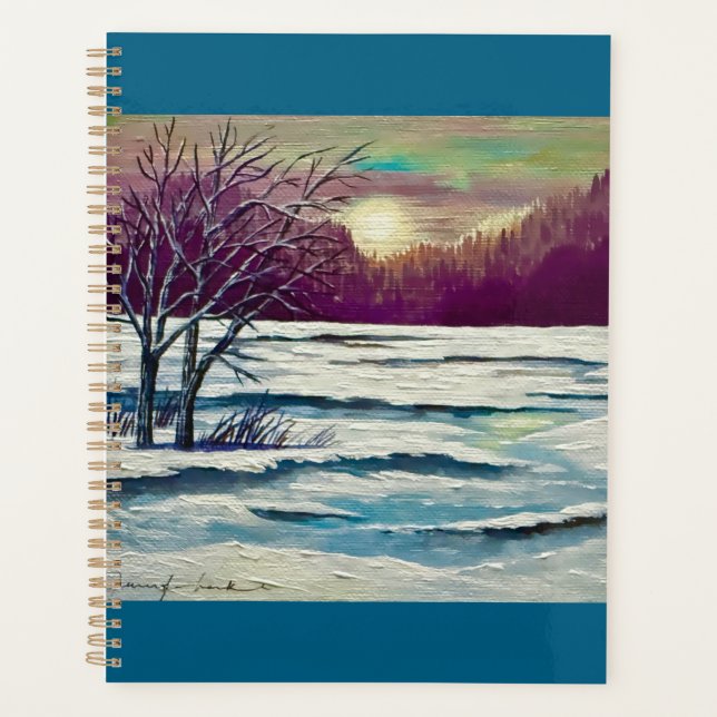 Agenda Winter Sunset (Anverso)