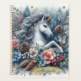 Agenda Winter Unicorn Magical Scenner 6 Planner