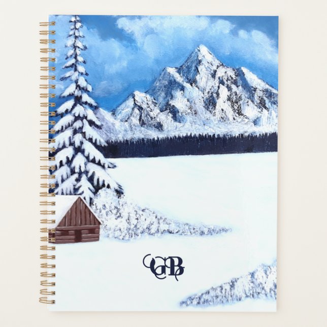 Agenda Winter Wonder with Text (Anverso)