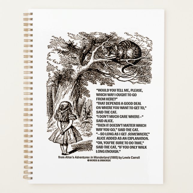 Agenda Wonderland ¿Cómo Debería Ir A Cita? (Anverso)