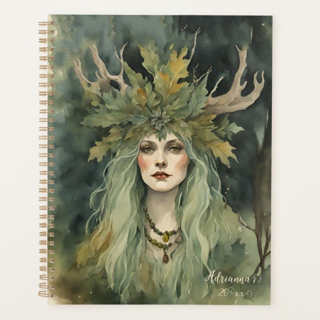 Agenda Woodland Witch (Anverso)