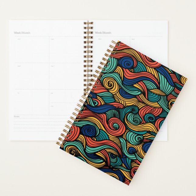 Agenda Wool Topped paisley (Demostración)