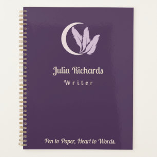 Agenda Writer Purple Macaroon