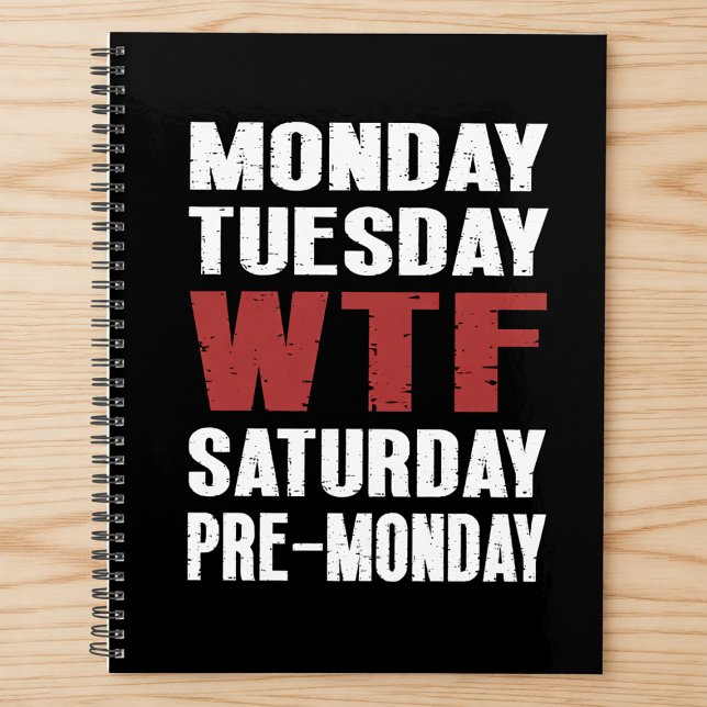 Agenda WTF Planner semanal mensual sin fecha (Subido por el creador)