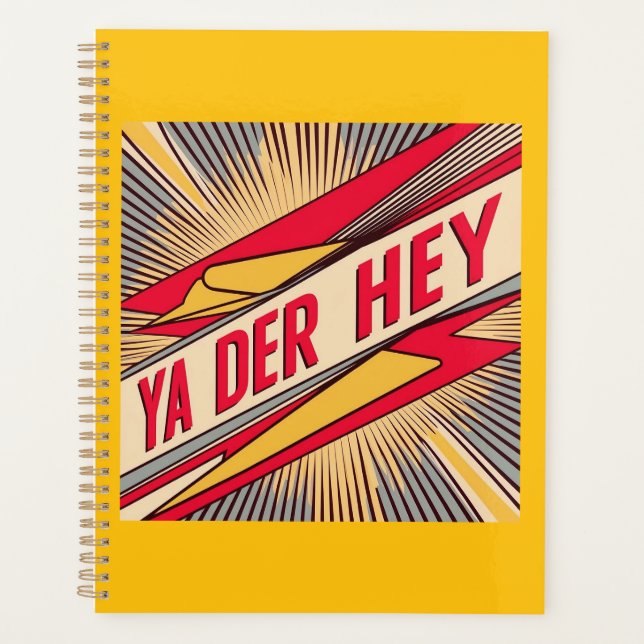 Agenda Ya Der Hey (jerga de Wisconsin) (Anverso)