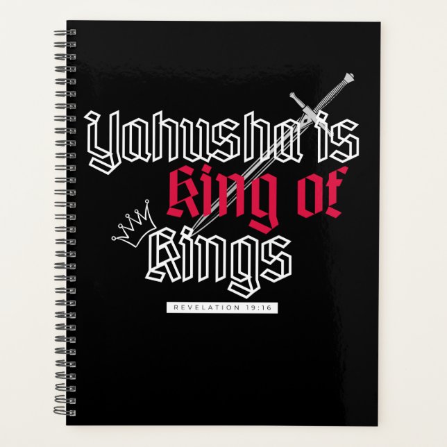 Agenda Yahusha Es Rey De Reyes (Anverso)
