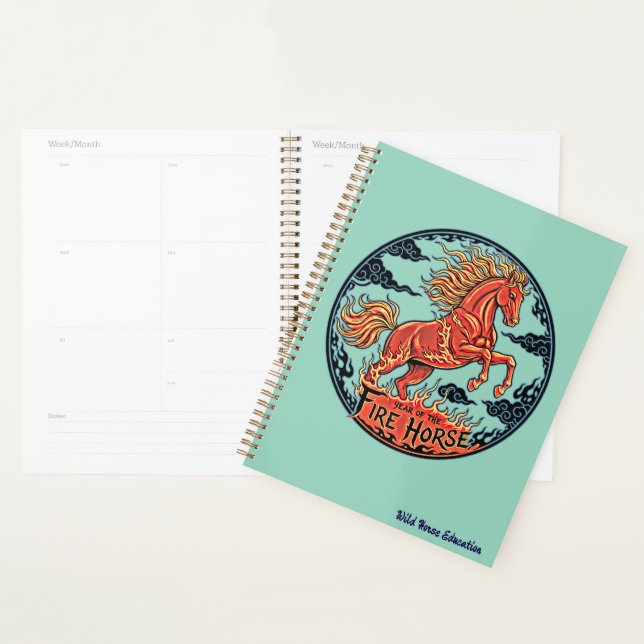 Agenda Year of the Fire Horse Planner (Demostración)