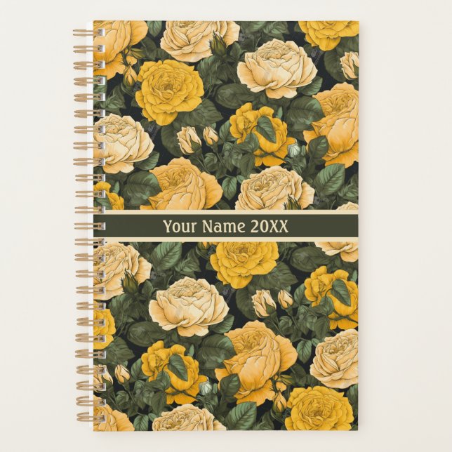 Agenda Yellow Rose Planner (Anverso)