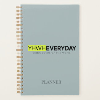 Agenda YHWH EVERYDAY Planner