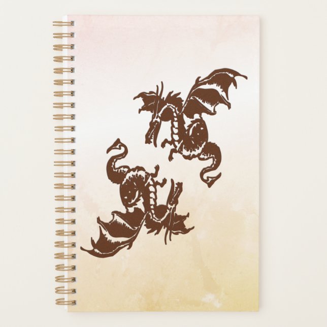 Agenda Yin Yang Dragons (Anverso)