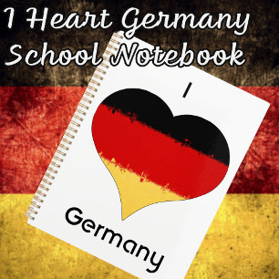 Agenda Yo corazón Alemania Bandera Alemana