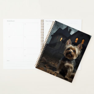 Agenda Yorkshire Terrier Halloween Aterrador